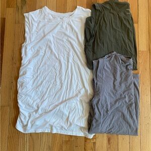 Isabel Maternity by Ingrid & Isabel Tank Tops - White, Olive, Gray